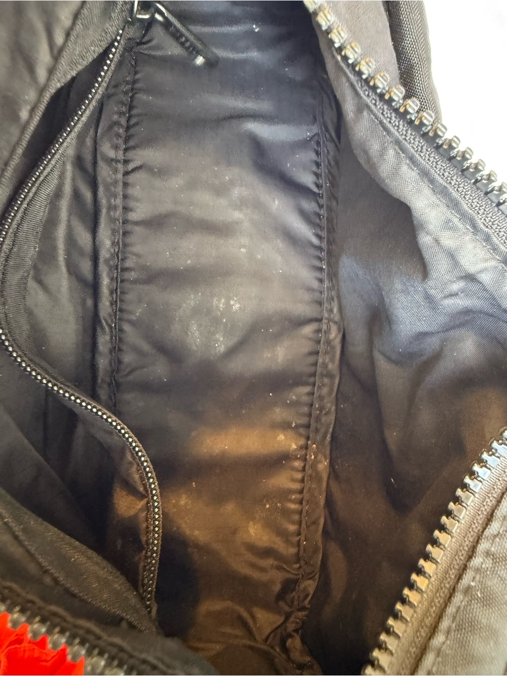 BAGGU Black Shoulder Bag with Twin Front Flap Pockets - Picture 5 of 5